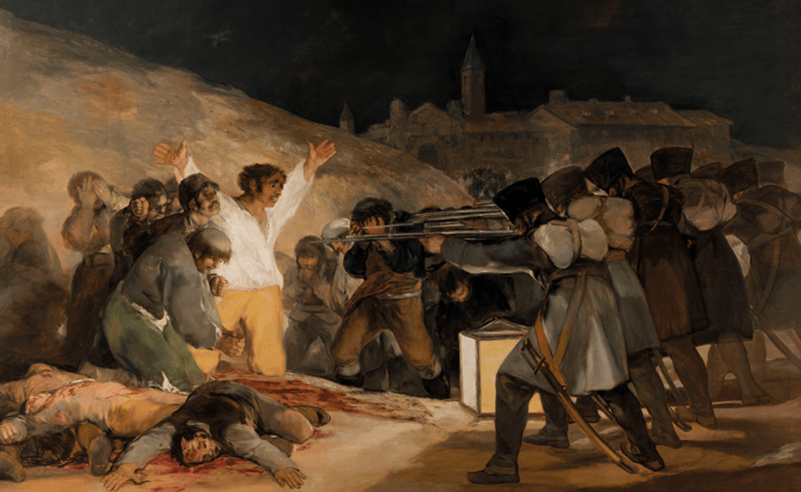 «3. mai 1808» av Francisco Goya (1814)          