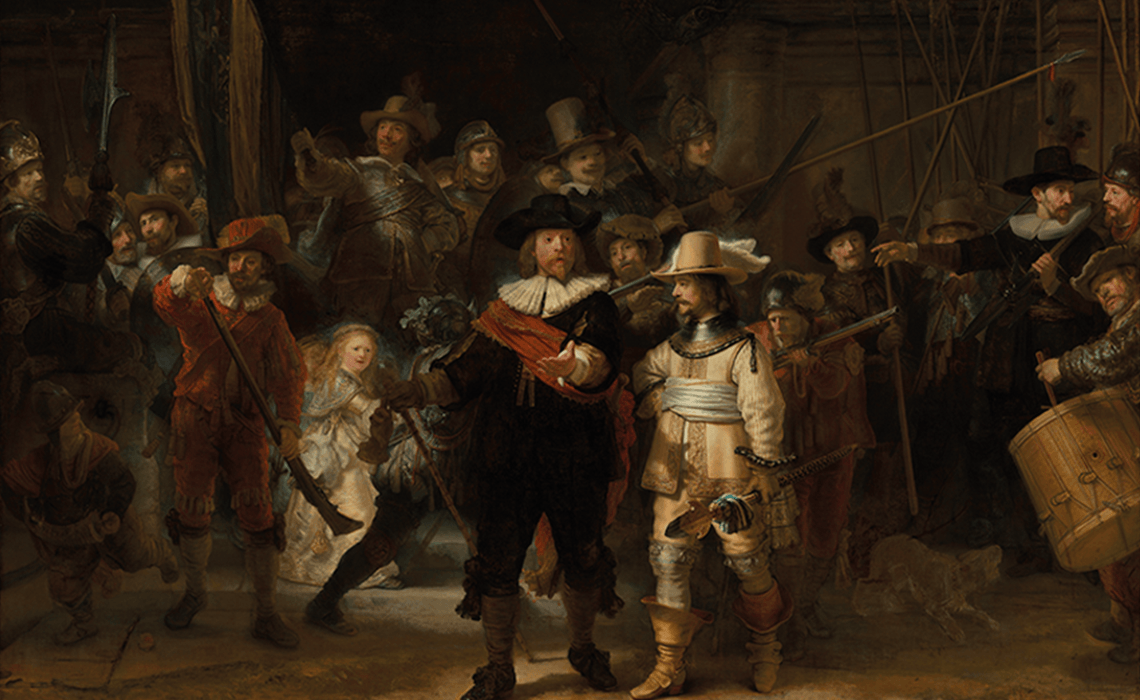 «Nattevakten» av Rembrandt van Rijn (1642)