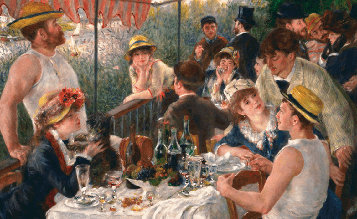 «Roernes frokost» av Pierre-August Renoir (1880-1881)