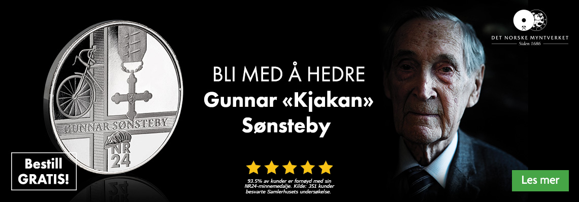 Minnemedalje hedrer Gunnar Sønsteby