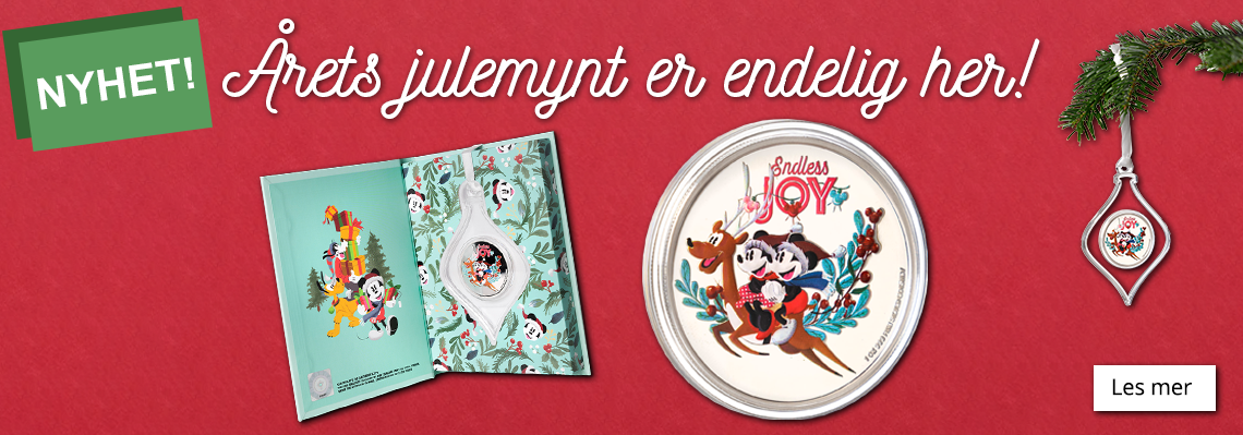 Årets julemynt fra Disney er endelig her!