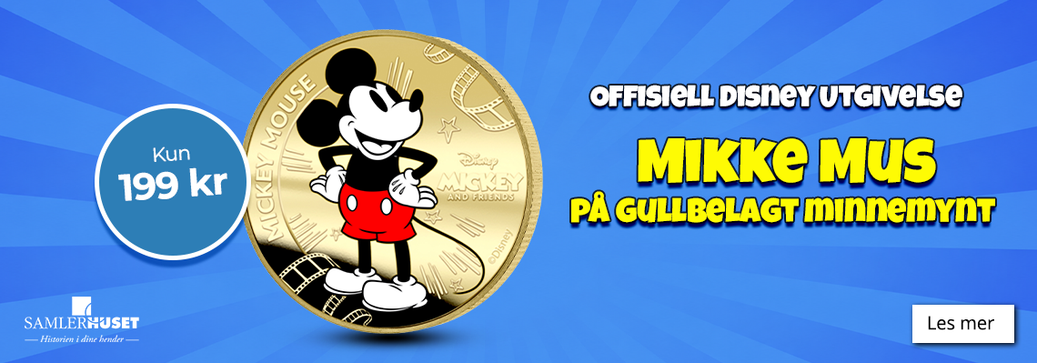Disney Mikke Mus minnemynt