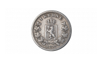 1 krone 1889 revers