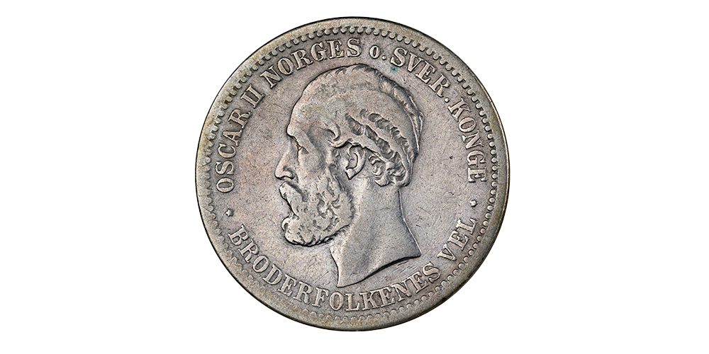 1 krone 1892 advers