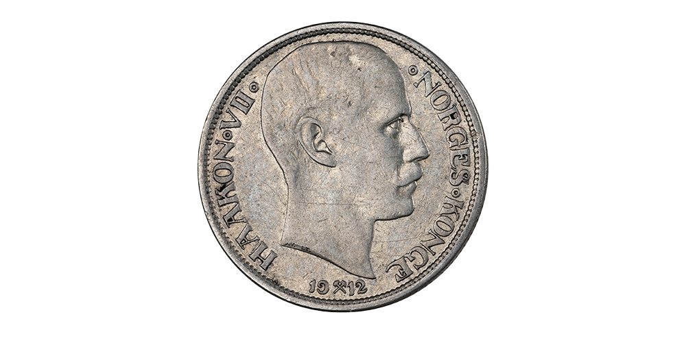 1 krone 1912 advers side