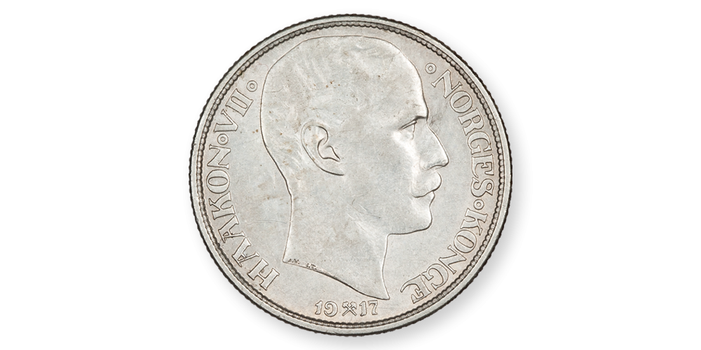 Norges aller siste 1-krone i sølv
