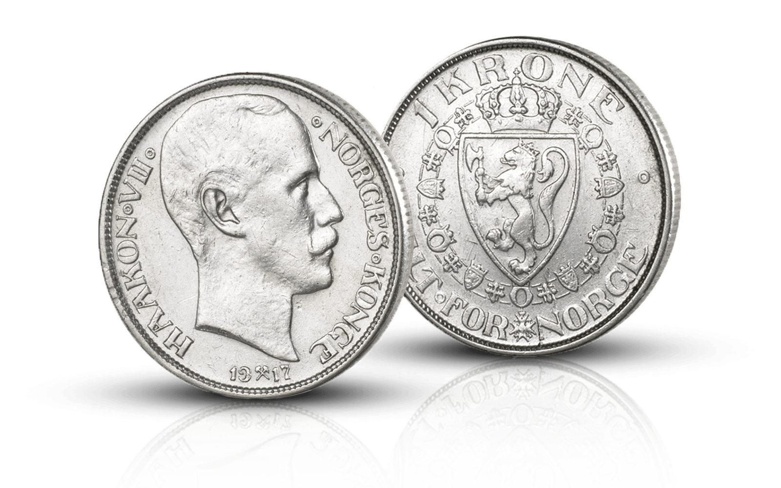 Norges aller siste 1-krone i sølv