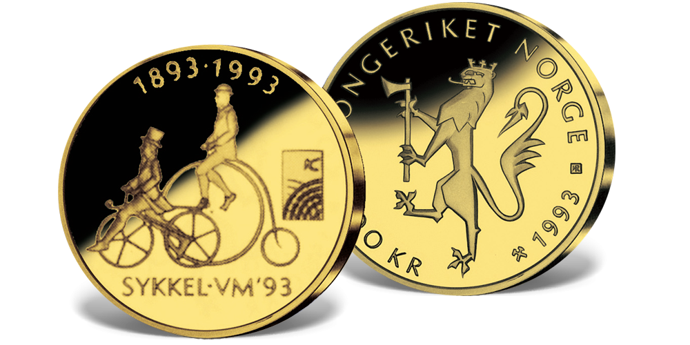 1500 kr Sykkel-VM 1993 1500 kr Sykkel-VM 1993