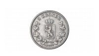 2 kroner 1892 revers