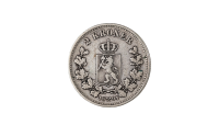 2 kroner 1894 revers