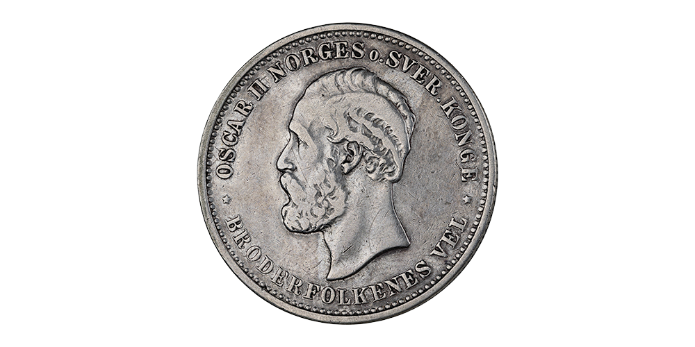2 kroner 1904 advers