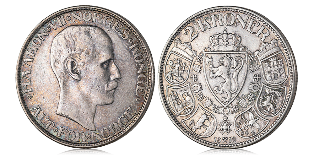 2 kroner 1912 advers og revers 2 kroner 1912 advers og revers