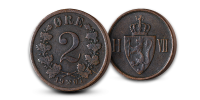 2 øre 1907