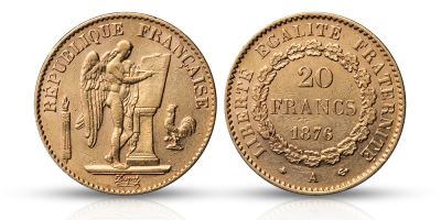 Engel fra den III republikk - 20 Franc - 1871-1898 
