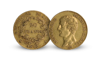  Napoleons aller første 20 franc i gull
