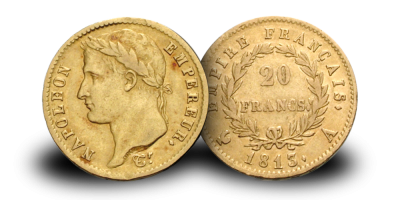 Napoleon “Portrett med krans” - 20 Franc - 1807-1813 