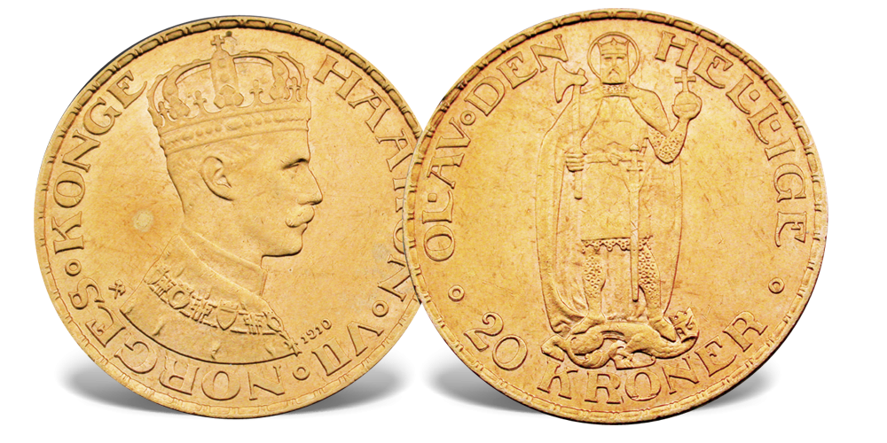20 kroner  Haakon 1910