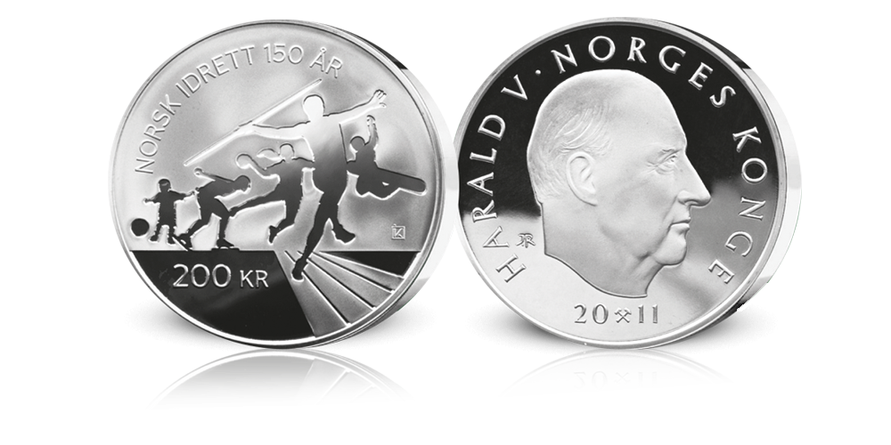 200 kroner sølv minnemynt 200 kroner sølv minnemynt