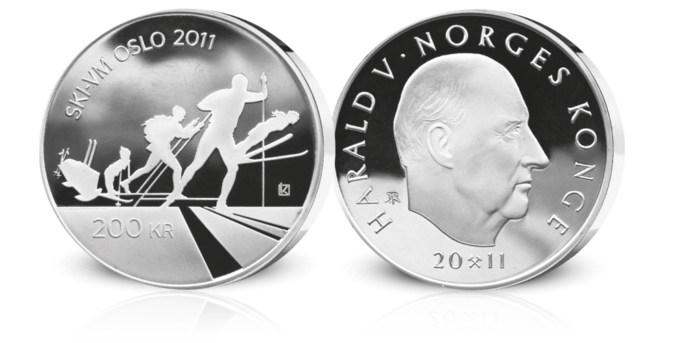 200 kr Ski-VM i Oslo 2011 200 kr Ski-VM i Oslo 2011