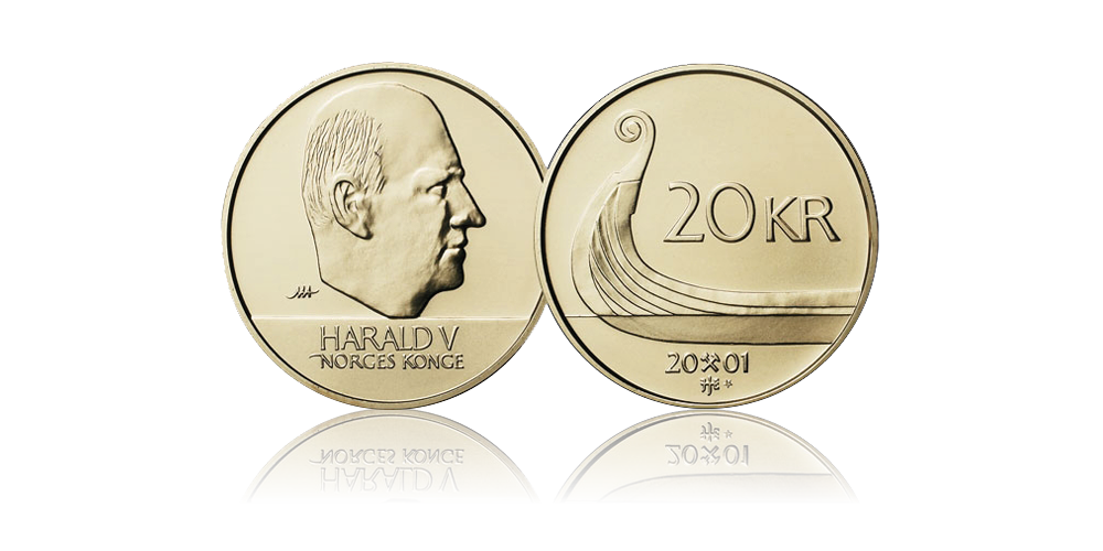Kong Haralds sjeldneste sirkulasjonsmynt