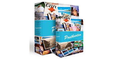 VARIO postkortalbum med dekor, opp till 200 postkort    