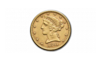 5 dollar Litberty Head advers side