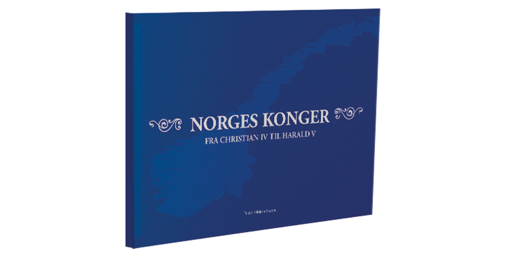 "Norges konger" - bok med biografier