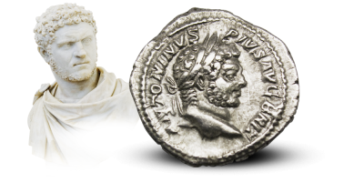Caracalla Denarius 198-217 e.Kr.