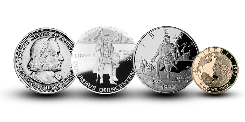 Verdenskjente Christopher Columbus hedret med myntsett
