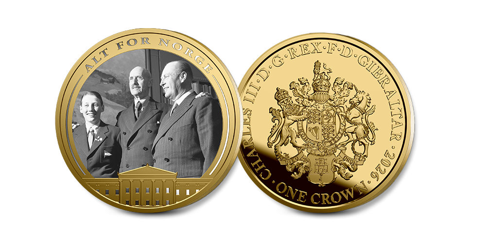 Offisiell Kong Haakon VII minnemynt