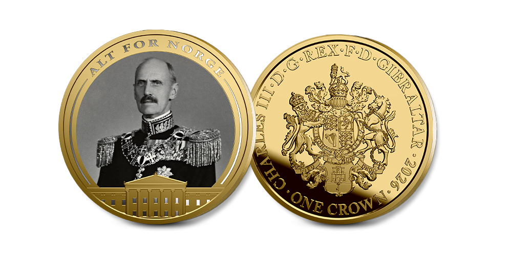 Offisiell Kong Haakon VII minnemynt