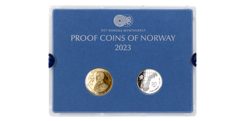 Proofsett 2023 fra Det Norske Myntverket