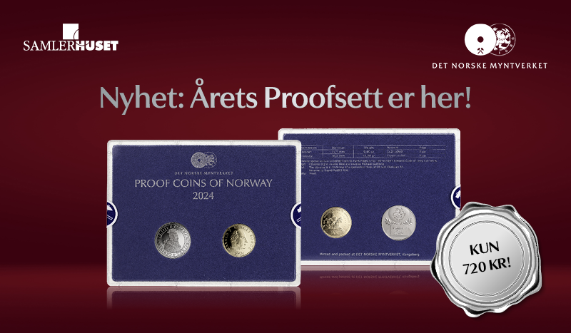 Årets flaggskip fra Det Norske Myntverket