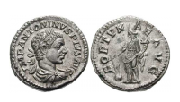 Elagabalus Denarius mynt