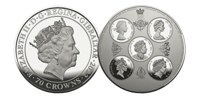 10 Crown Queen Elizabeth Platinum jubilee gigant 2022 