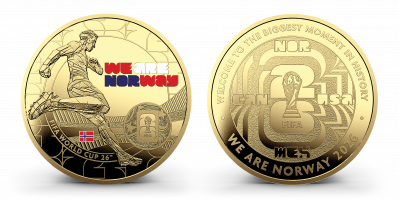 FIFA World Cup 2026 Gullbelagt Medalje