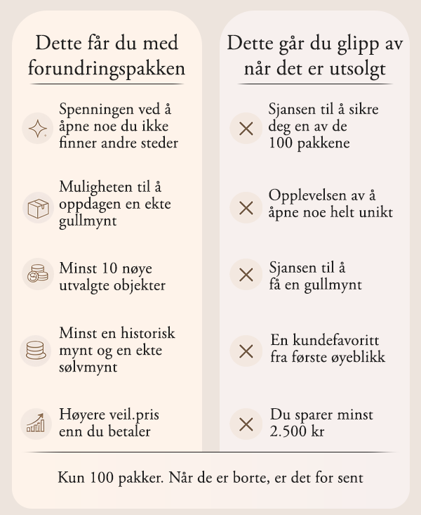 Dette kan du få og dette risikerer du å gå glipp av