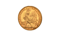 20 Franc Marianne utgitt 1899-1906 revers