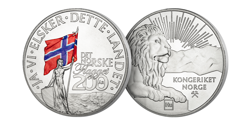 Verdens første medalje i fredens metall