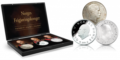 Frigjøringskongene originalmyntsett