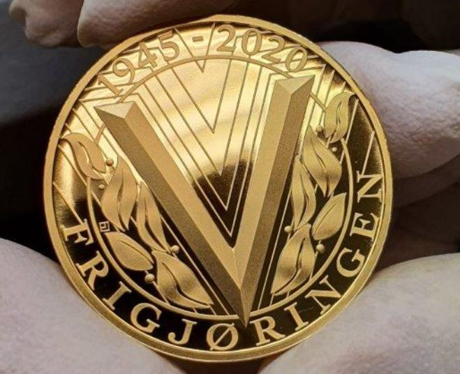 Frigjøringsmedaljen prestisjeutgave Frigjøringsmedaljen prestisjeutgave