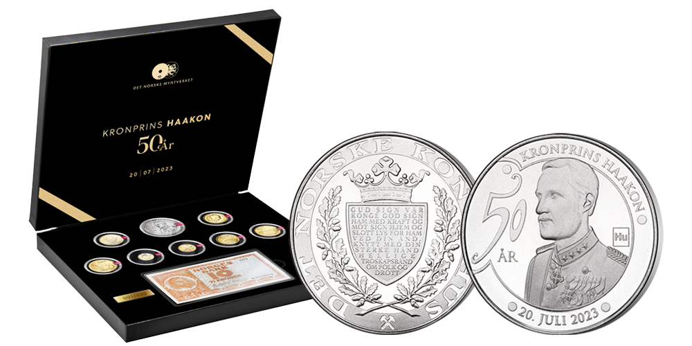 Jubileumssett hedrer Kronprinsen