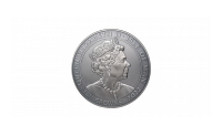   En av de siste myntene med dronning Elizabeth IIs portrettmotiv