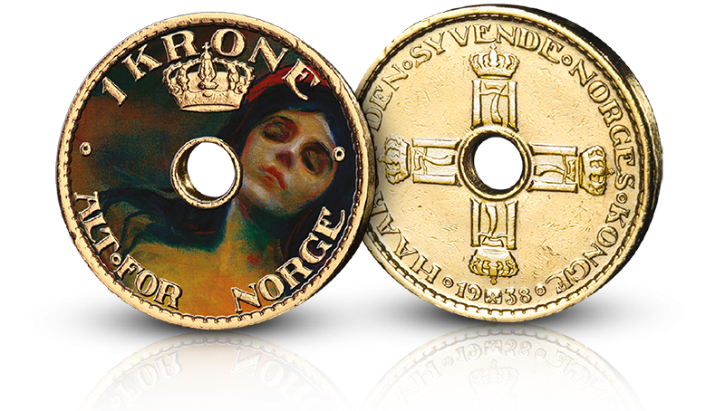 Edvard Munchs Madonna på mynt