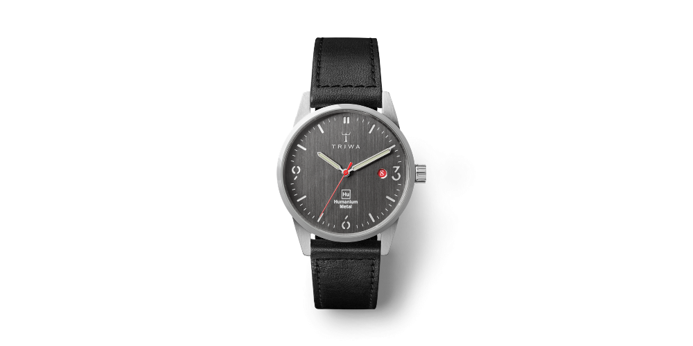 Humanium Metal klokke i sort Humanium Metal klokke i sort