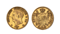20 lire napoleon 1811 advers og revers side
