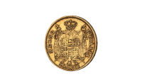 20 lire napoleon 1811 revers side