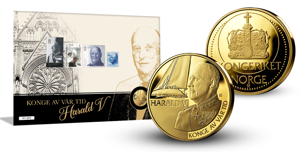 Jubileumsminnebrev Harald V Jubileumsminnebrev Harald V