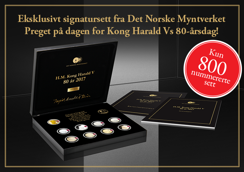 Enorm interesse for Kong Harald V