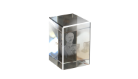   Hologramkube med motiv av kong Haakon VII